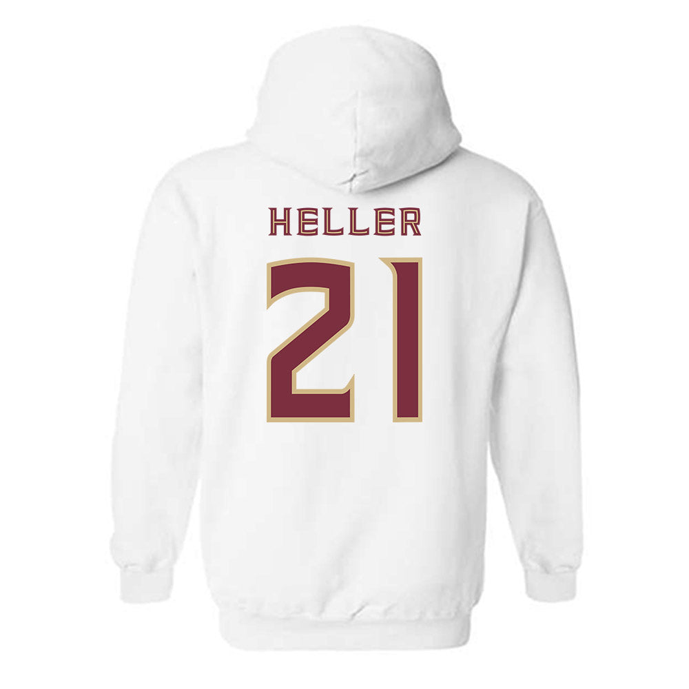 FSU - NCAA Softball : Marin Heller - Replica Shersey Hooded Sweatshirt-1