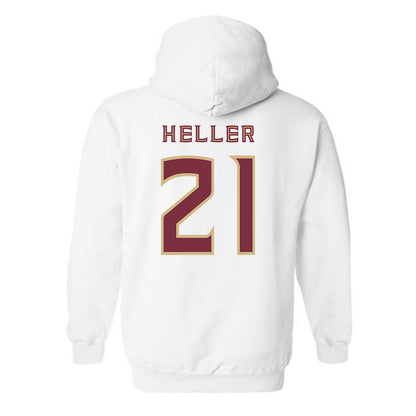 FSU - NCAA Softball : Marin Heller - Replica Shersey Hooded Sweatshirt-1