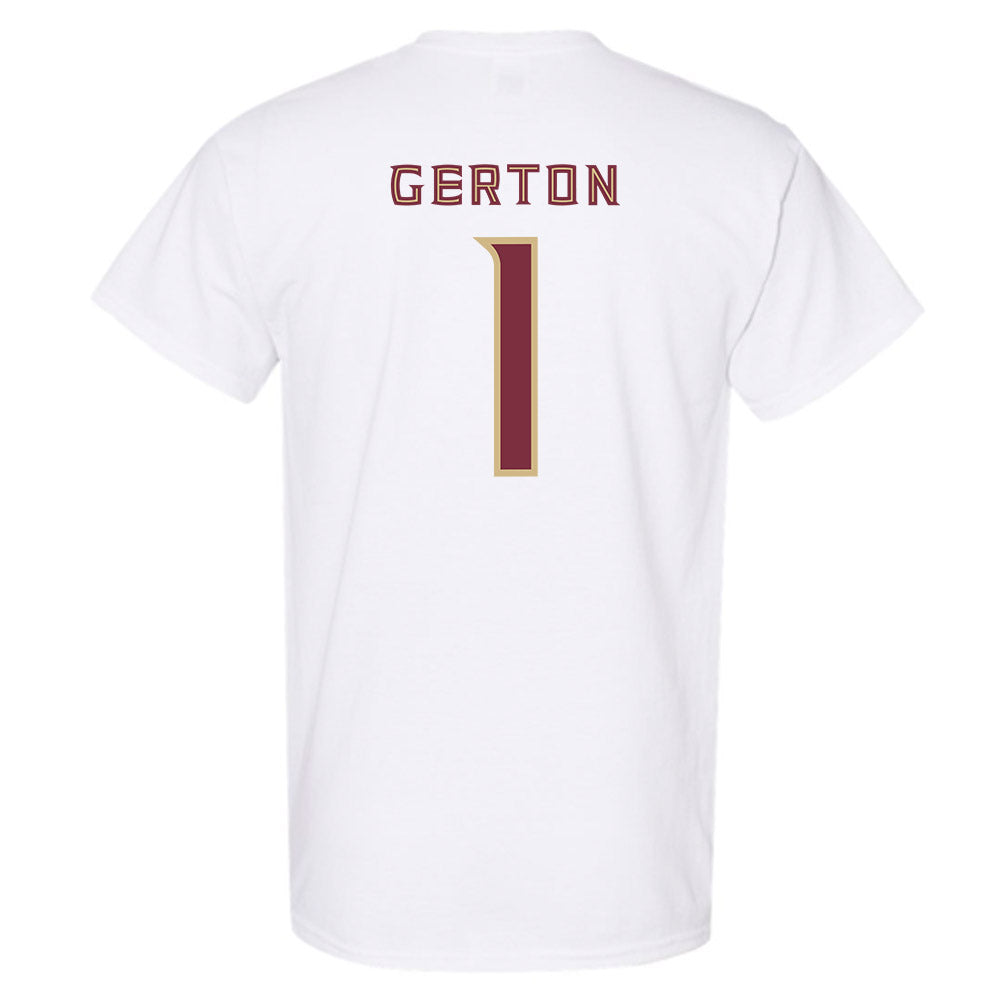 FSU - NCAA Women's Basketball : Mari Gerton - Replica Shersey T-Shirt-1