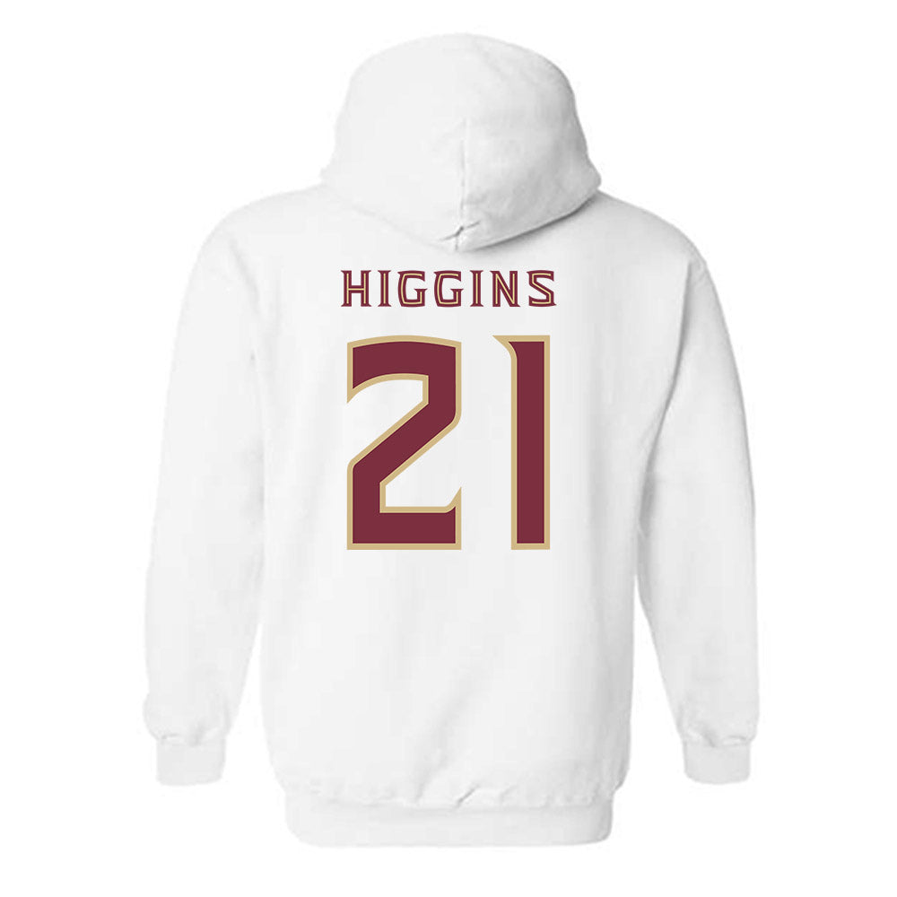 FSU - NCAA Beach Volleyball : Bailey Higgins - Replica Shersey Hooded Sweatshirt-1