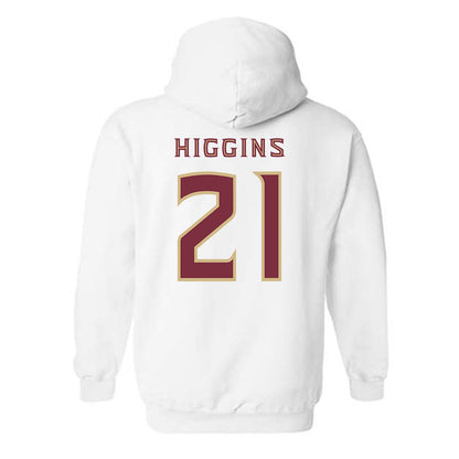 FSU - NCAA Beach Volleyball : Bailey Higgins - Replica Shersey Hooded Sweatshirt-1