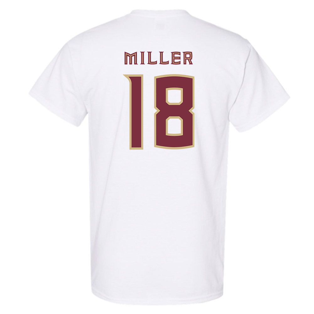 FSU - NCAA Women's Lacrosse : Ellie Miller - Replica Shersey T-Shirt-1