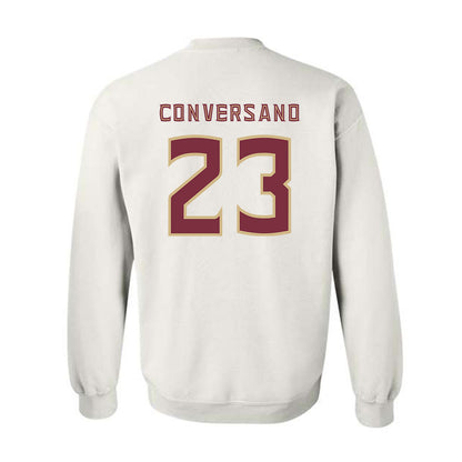 FSU - NCAA Women's Lacrosse : Mackenzie Conversano - Replica Shersey Crewneck Sweatshirt-1