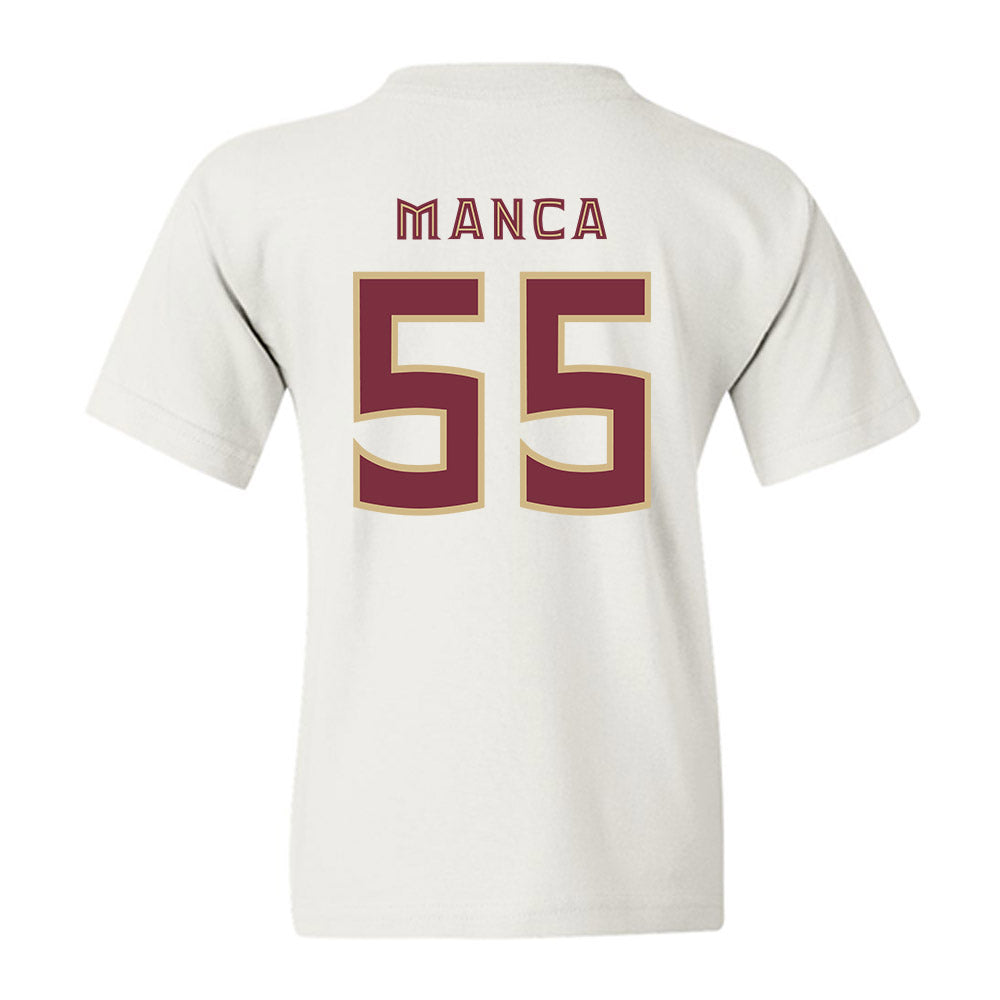 FSU - NCAA Baseball : Payton Manca - Replica Shersey Youth T-Shirt-1