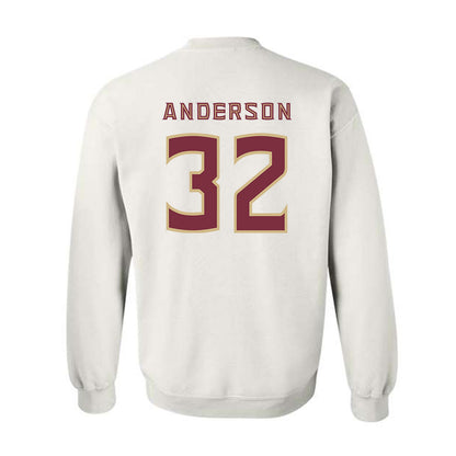 FSU - NCAA Football : Jalen Anderson - Replica Shersey Crewneck Sweatshirt-1