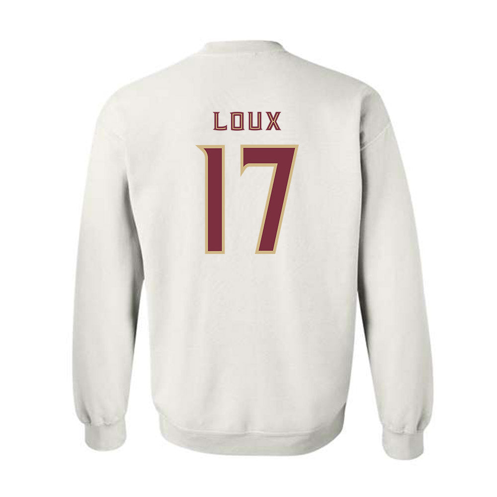 FSU - NCAA Women's Basketball : Kennedy Loux - Replica Shersey Crewneck Sweatshirt-1