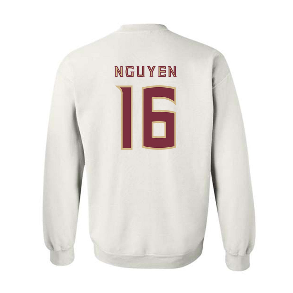 FSU - NCAA Women's Soccer : Sophia Nguyen - Replica Shersey Crewneck Sweatshirt
