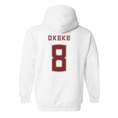 FSU - NCAA Women's Soccer : Janet Okeke - Replica Shersey Hooded Sweatshirt-1