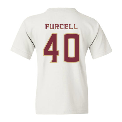 FSU - NCAA Baseball : Brodie Purcell - Replica Shersey Youth T-Shirt-1