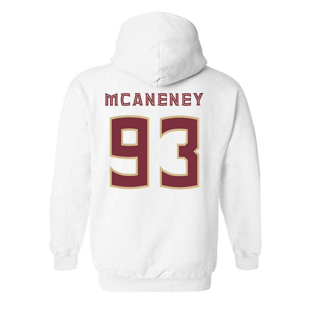 FSU - NCAA Football : Conor McAneney - Replica Shersey Hooded Sweatshirt-1