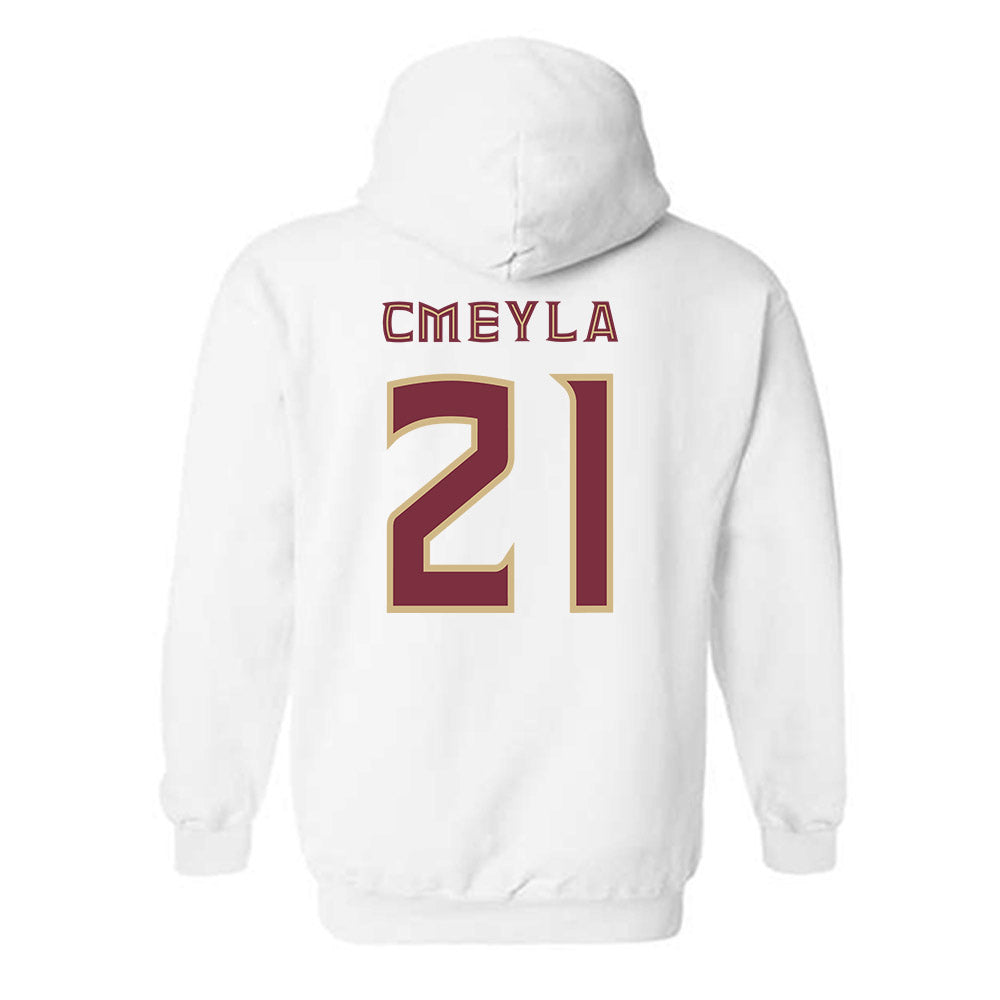 FSU - NCAA Baseball : Nathan Cmeyla - Replica Shersey Hooded Sweatshirt-1