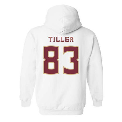 FSU - NCAA Football : Xavier Tiller - Replica Shersey Hooded Sweatshirt-1