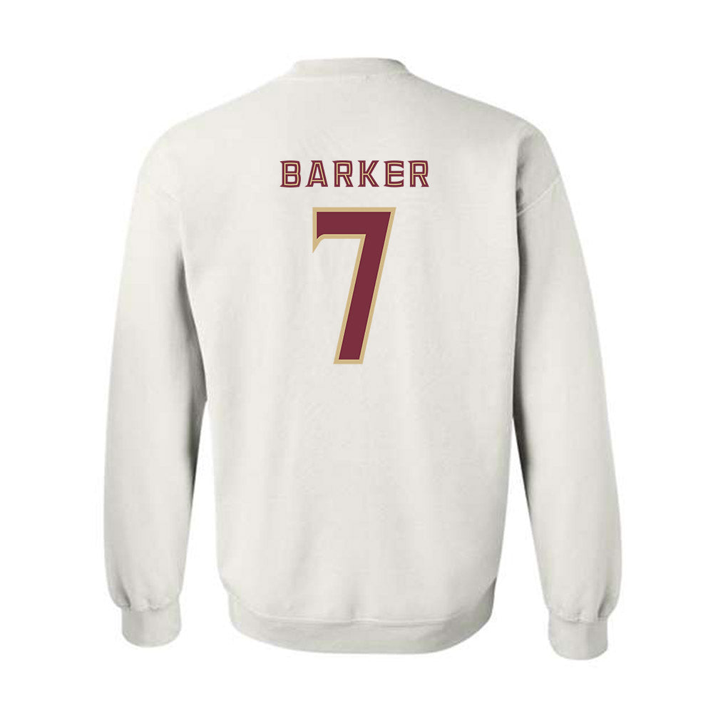 FSU - NCAA Football : Ashlynd Barker - Replica Shersey Crewneck Sweatshirt-1