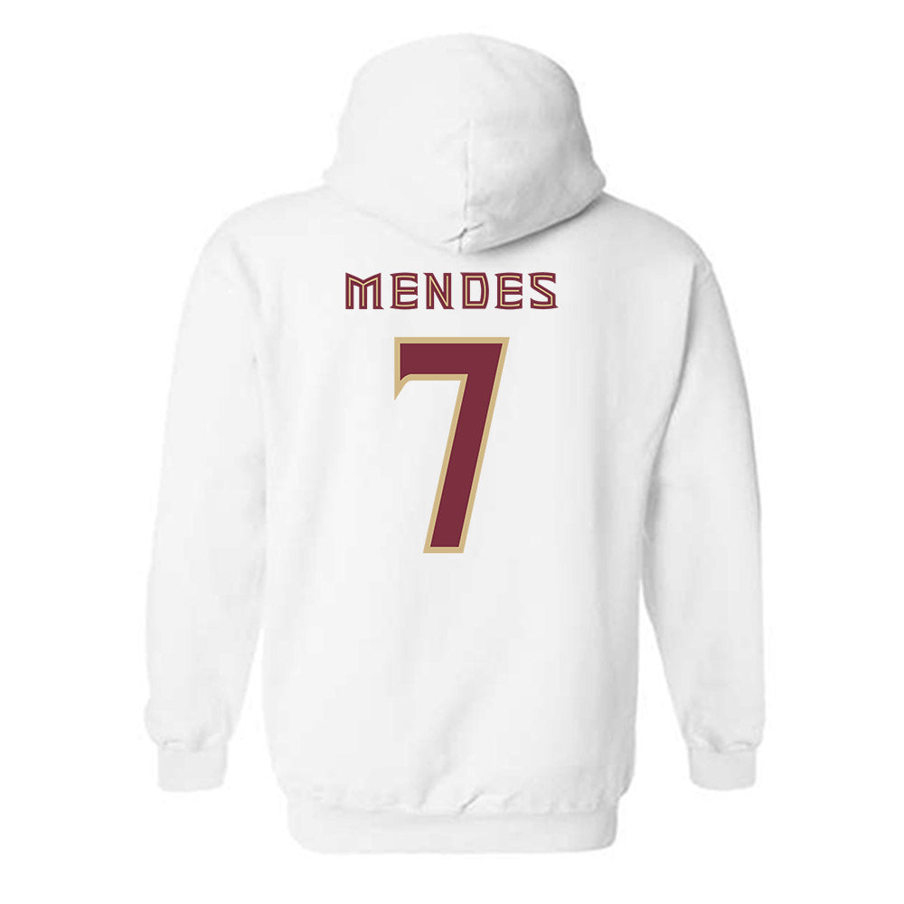 FSU - NCAA Baseball : Wes Mendes - Replica Shersey Hooded Sweatshirt-1