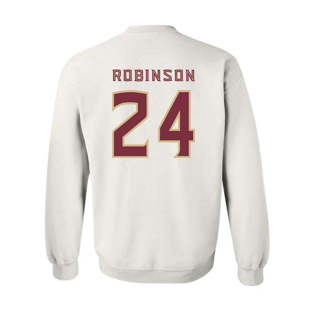 FSU - NCAA Women's Soccer : Anaiyah Robinson - Replica Shersey Crewneck Sweatshirt-1