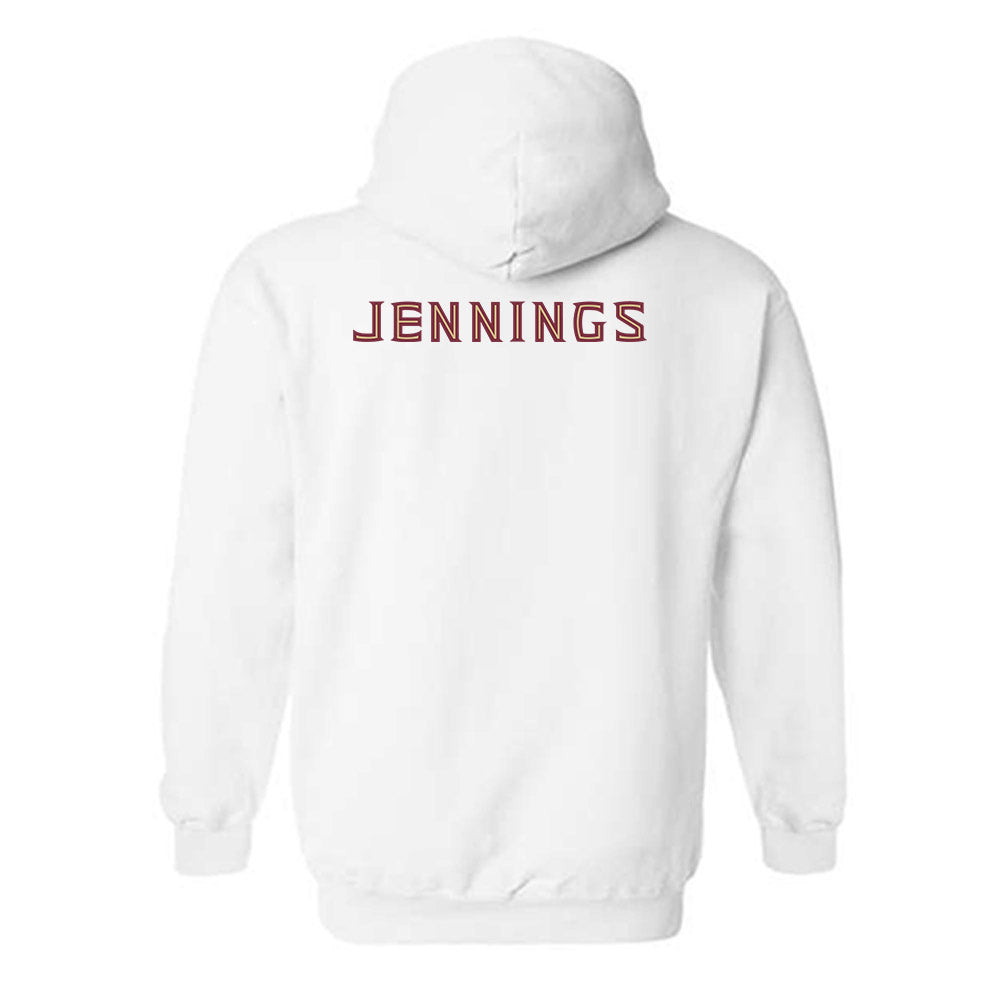 FSU - NCAA Women's Swimming & Diving : Eden Jennings - Replica Shersey Hooded Sweatshirt-1