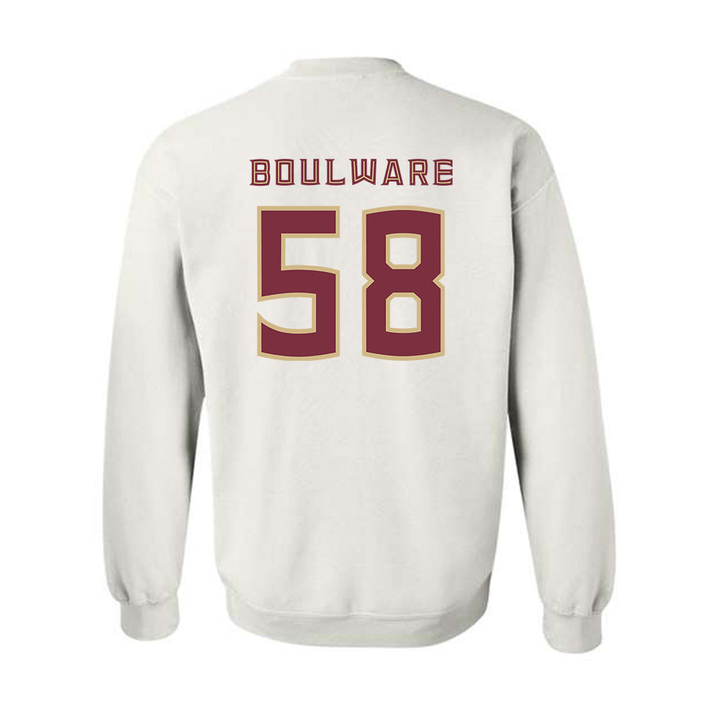 FSU - NCAA Beach Volleyball : Jordan Boulware - Replica Shersey Crewneck Sweatshirt-1