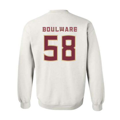 FSU - NCAA Beach Volleyball : Jordan Boulware - Replica Shersey Crewneck Sweatshirt-1