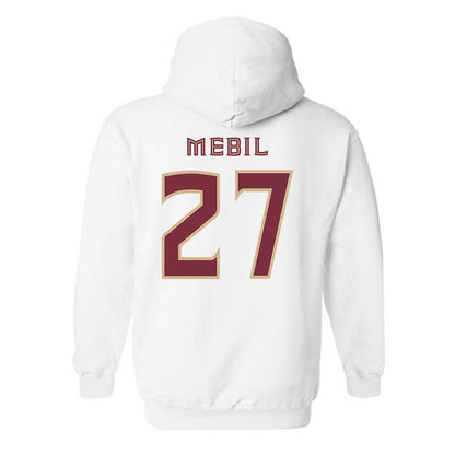 FSU - NCAA Baseball : Kevin Mebil - Replica Shersey Hooded Sweatshirt-1