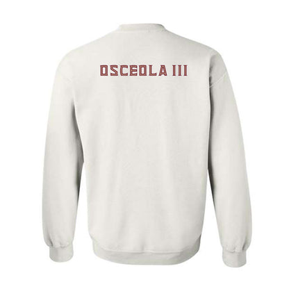 FSU - NCAA Baseball : OB Osceola III - Replica Shersey Crewneck Sweatshirt-1