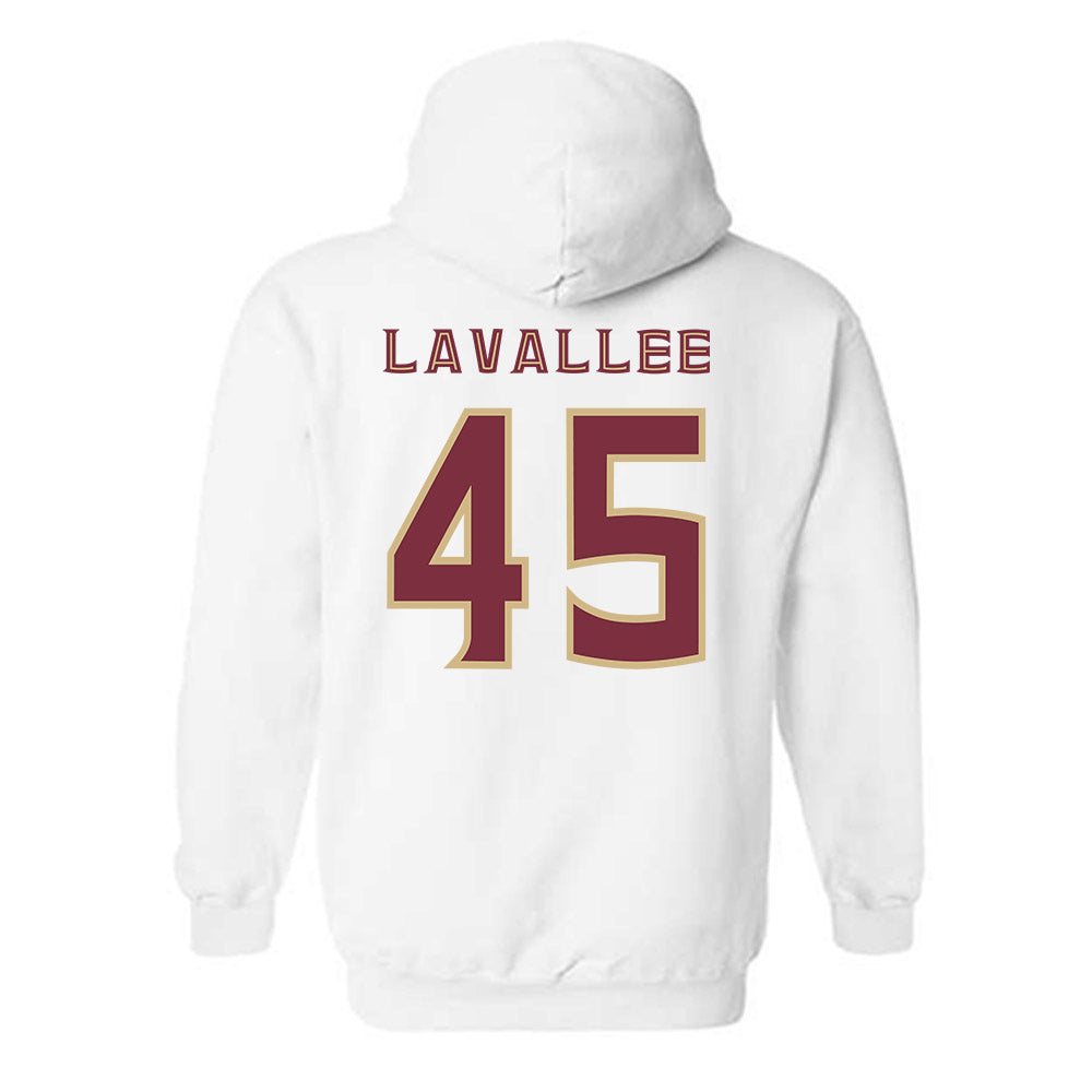 FSU - NCAA Football : Noah LaVallee - Replica Shersey Hooded Sweatshirt-1