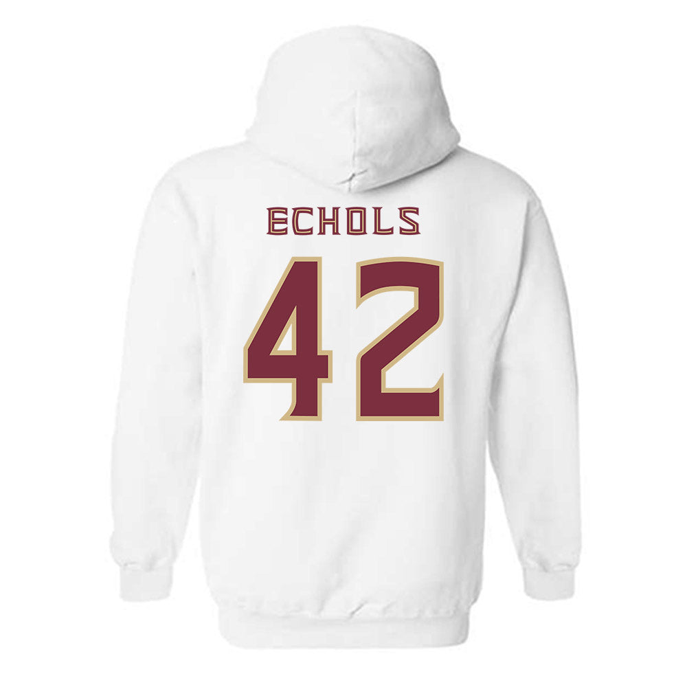 FSU - NCAA Baseball : Jake Echols - Replica Shersey Hooded Sweatshirt-1