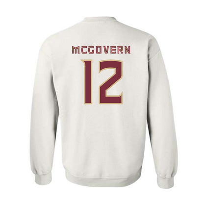 FSU - NCAA Women's Soccer : Peyton McGovern - Replica Shersey Crewneck Sweatshirt-1