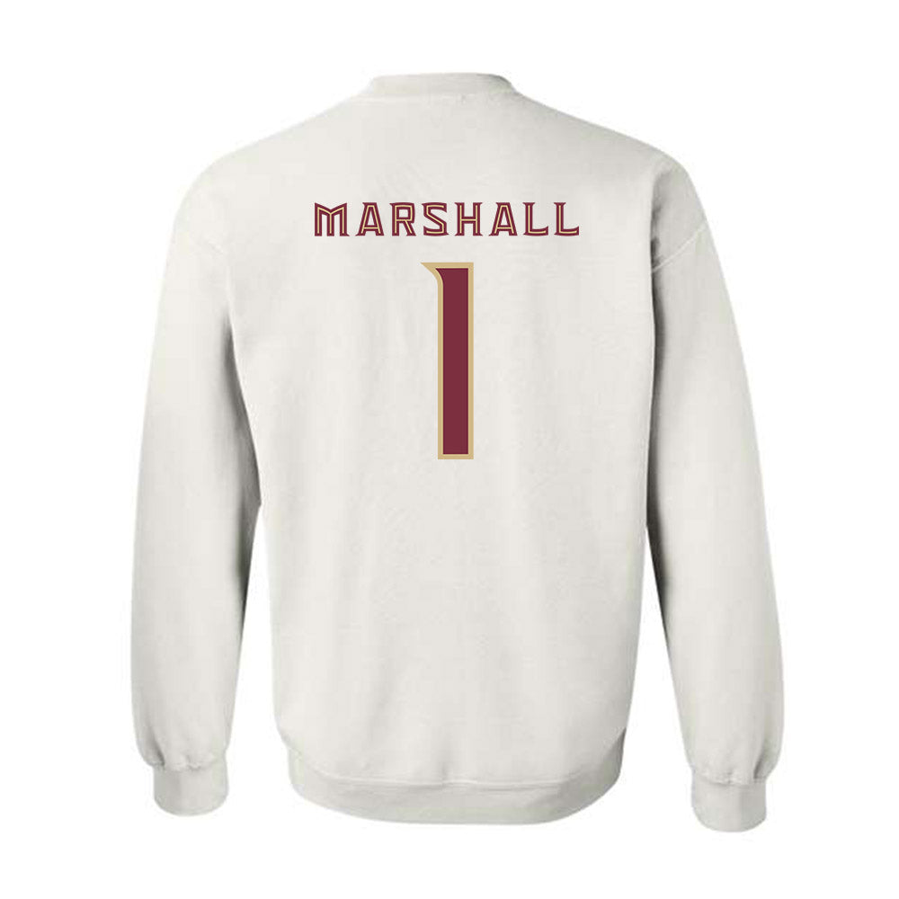 FSU - NCAA Football : Malachi Marshall - Replica Shersey Crewneck Sweatshirt-1