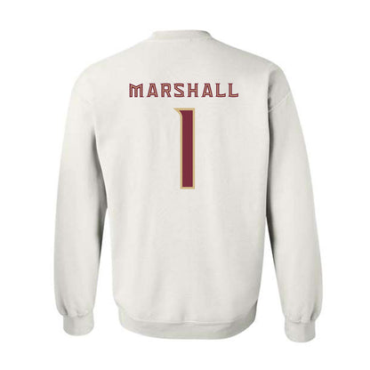 FSU - NCAA Football : Malachi Marshall - Replica Shersey Crewneck Sweatshirt-1