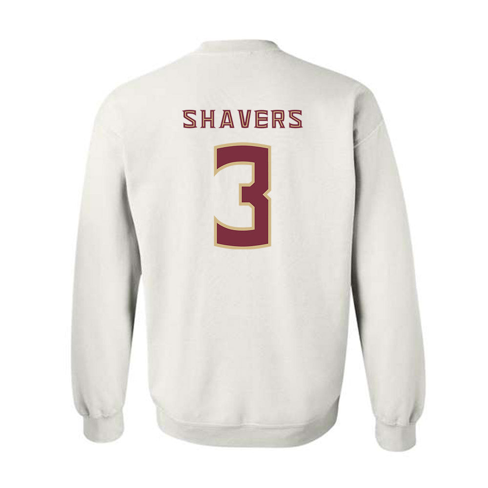FSU - NCAA Women's Basketball : Jasmine Shavers - Replica Shersey Crewneck Sweatshirt-1