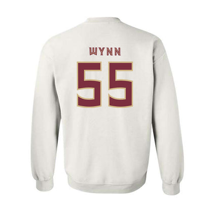 FSU - NCAA Football : Kevin Wynn - Replica Shersey Crewneck Sweatshirt-1