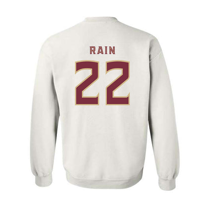 FSU - NCAA Women's Soccer : Claire Rain - Replica Shersey Crewneck Sweatshirt