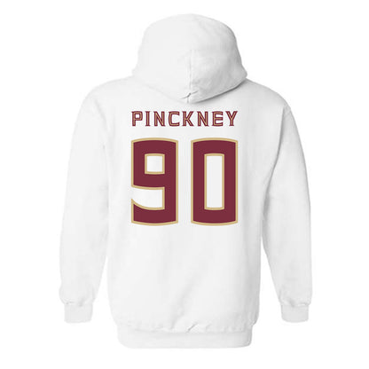 FSU - NCAA Football : Jaemin Pinckney - Replica Shersey Hooded Sweatshirt-1
