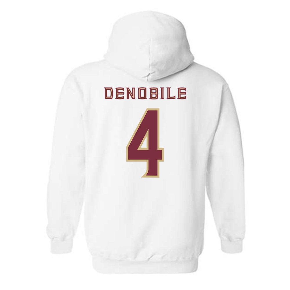 FSU - NCAA Football : Dean DeNobile - Replica Shersey Hooded Sweatshirt-1