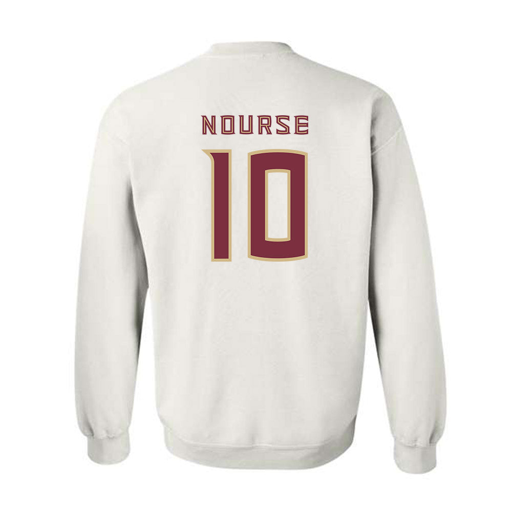 FSU - NCAA Women's Soccer : Peyton Nourse - Replica Shersey Crewneck Sweatshirt