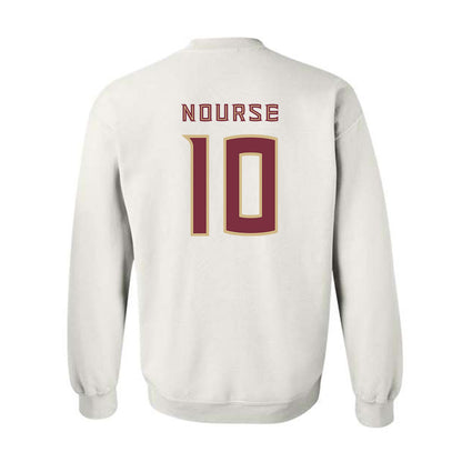 FSU - NCAA Women's Soccer : Peyton Nourse - Replica Shersey Crewneck Sweatshirt