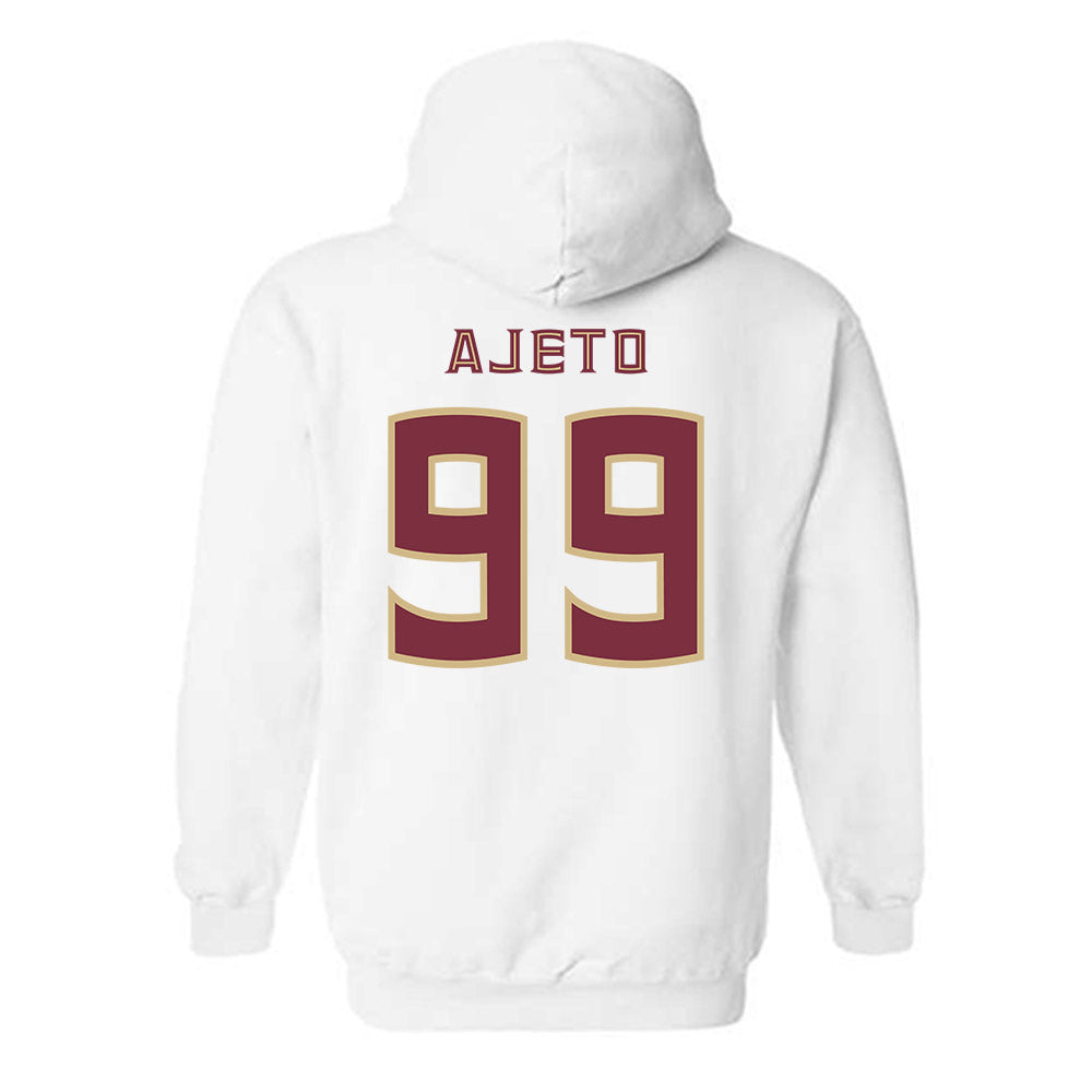 FSU - NCAA Women's Soccer : Ryder Ajeto - Replica Shersey Hooded Sweatshirt-1