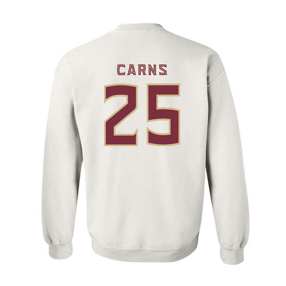 FSU - NCAA Baseball : Hunter Carns - Replica Shersey Crewneck Sweatshirt
