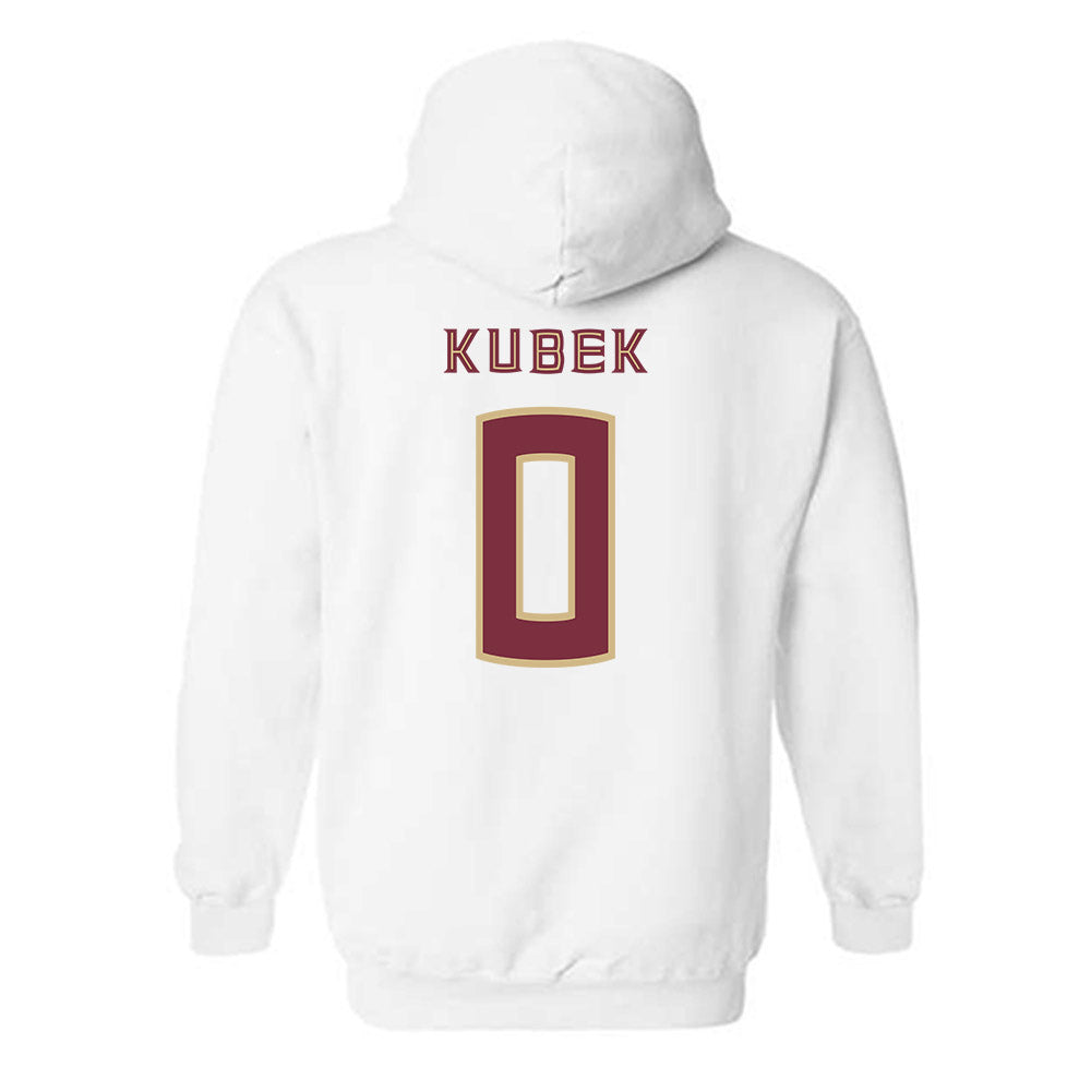 FSU - NCAA Women's Basketball : Allorie Kubek - Replica Shersey Hooded Sweatshirt-1