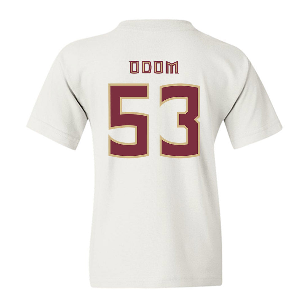 FSU - NCAA Baseball : Cam Odom - Replica Shersey Youth T-Shirt-1