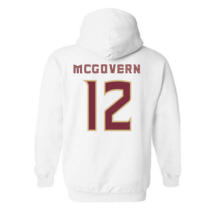 FSU - NCAA Women's Soccer : Peyton McGovern - Replica Shersey Hooded Sweatshirt-1
