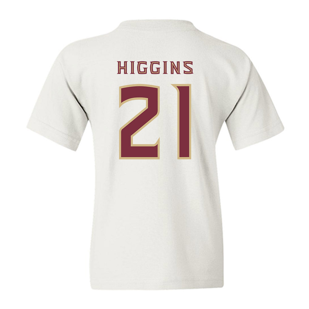 FSU - NCAA Beach Volleyball : Bailey Higgins - Replica Shersey Youth T-Shirt-1