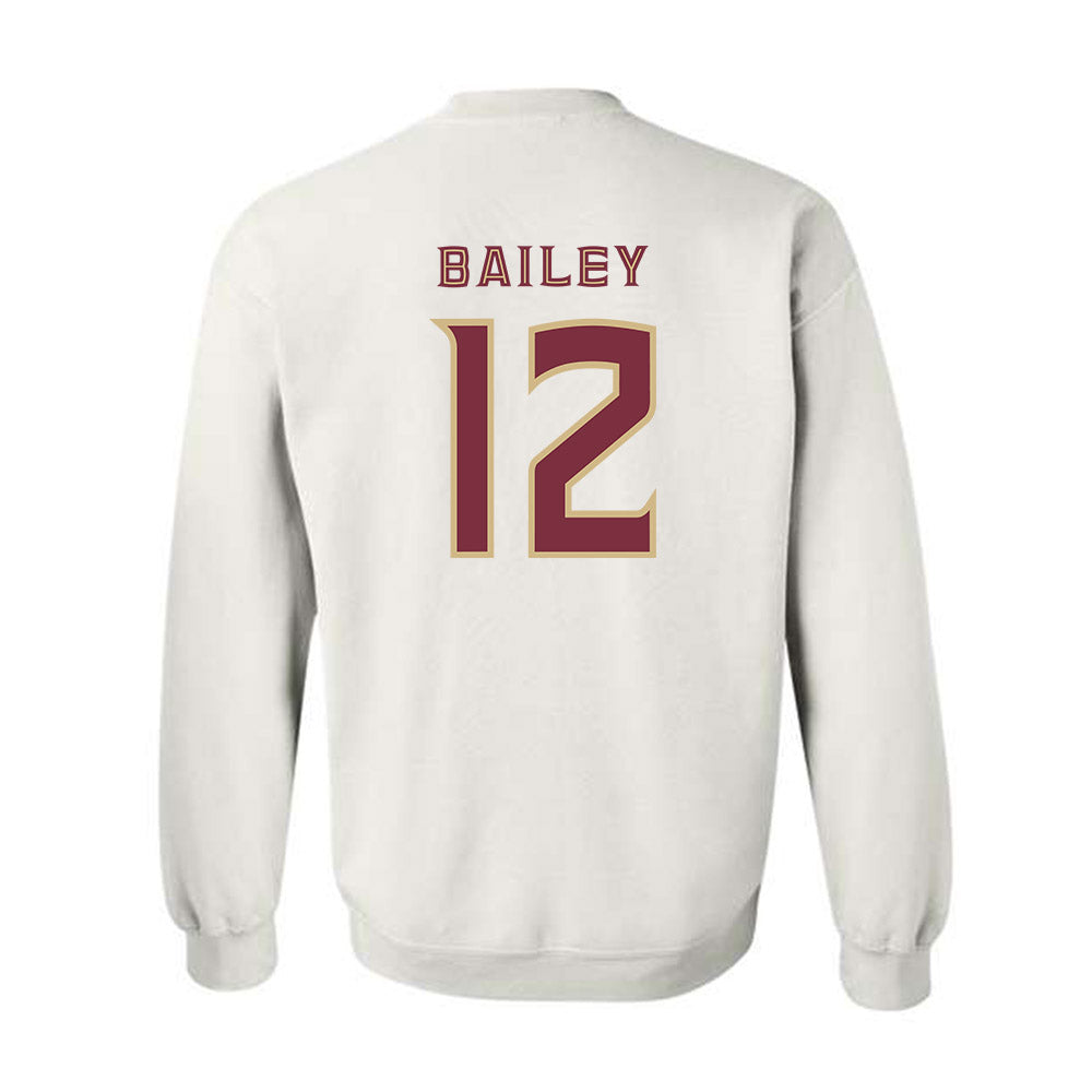 FSU - NCAA Baseball : Myles Bailey - Replica Shersey Crewneck Sweatshirt-1