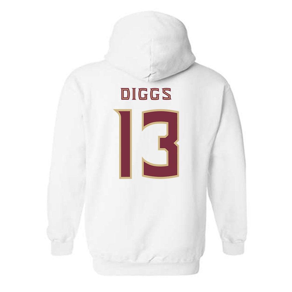 FSU - NCAA Football : Deamontae Diggs - Replica Shersey Hooded Sweatshirt-1