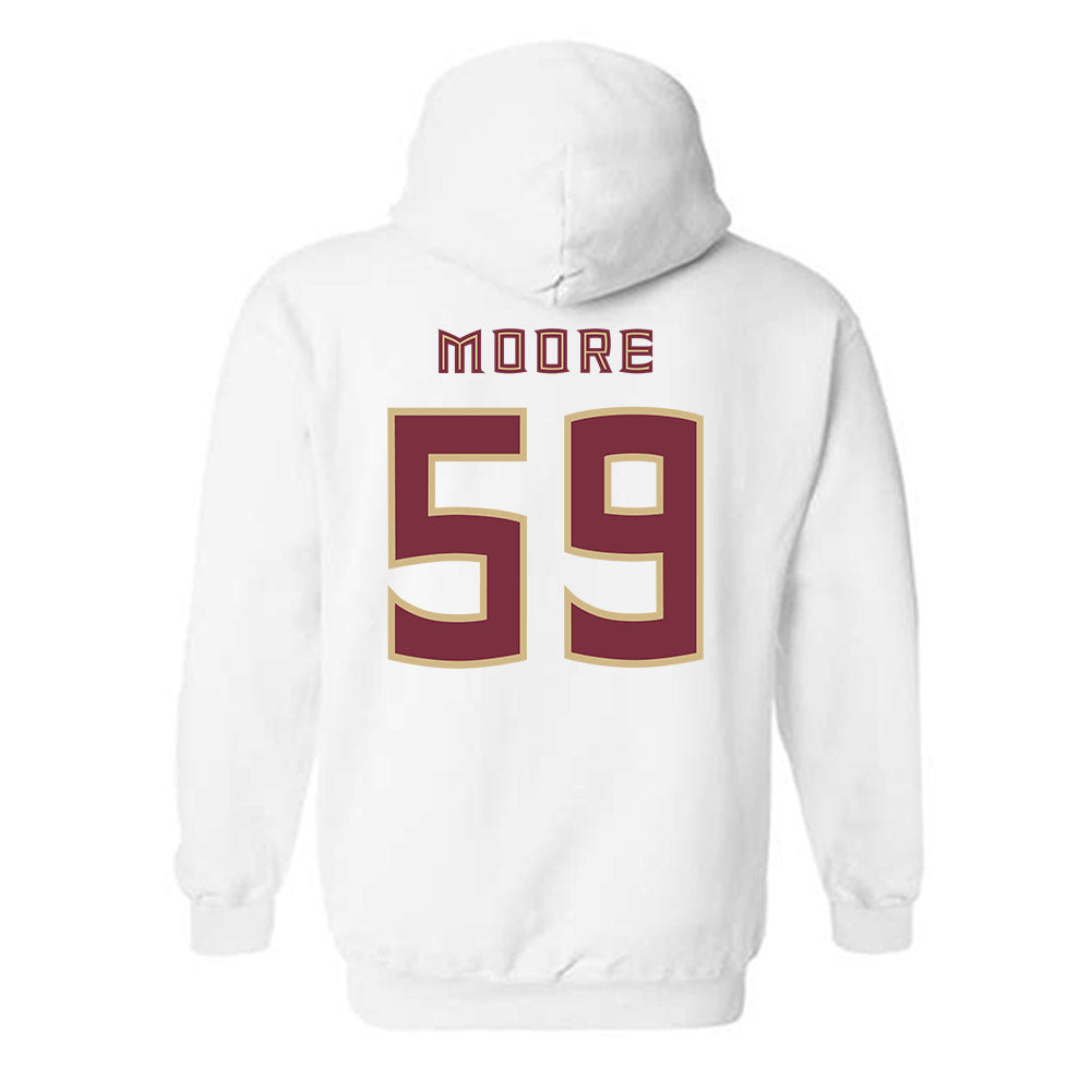 FSU - NCAA Football : Steven Moore - Replica Shersey Hooded Sweatshirt-1