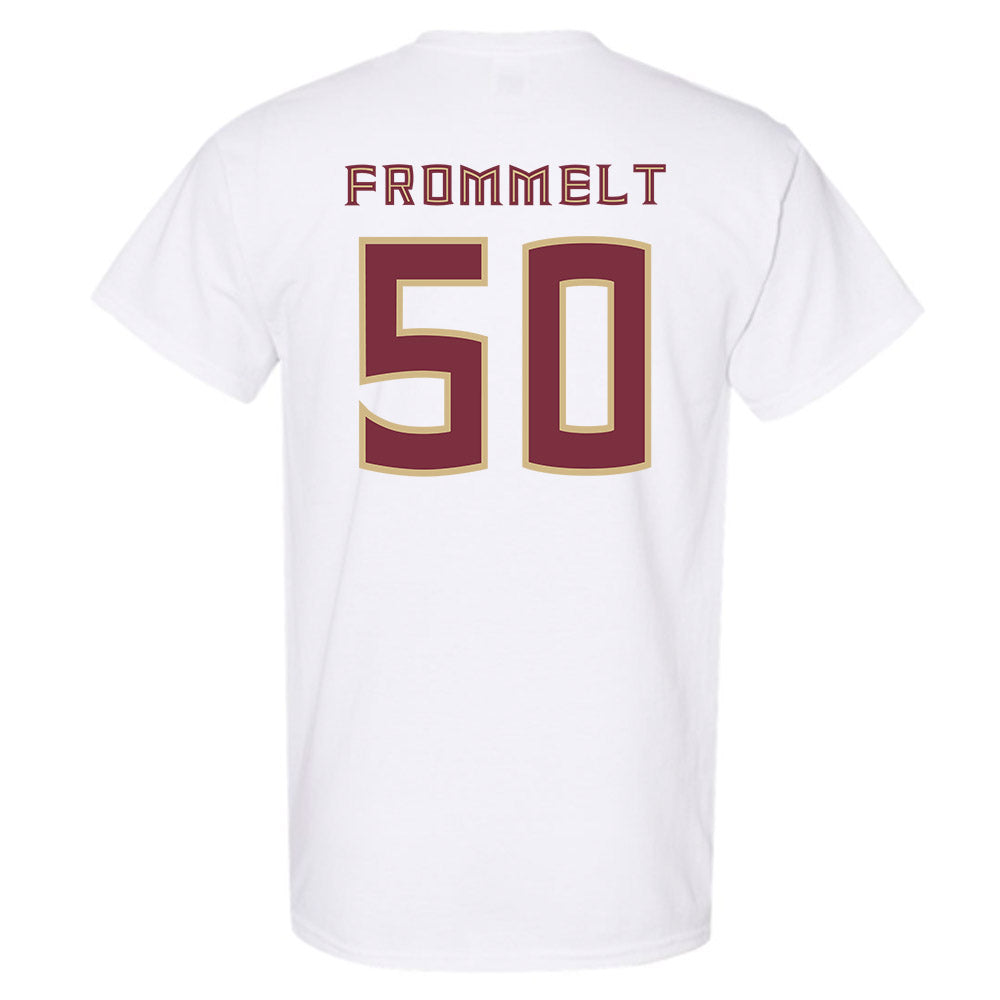 FSU - NCAA Baseball : Kaden Frommelt - Replica Shersey T-Shirt-1