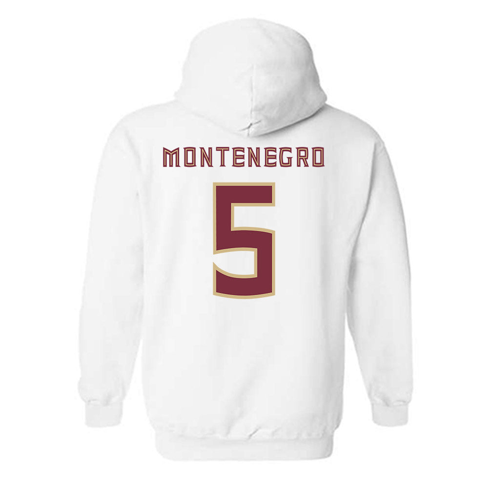 FSU - NCAA Baseball : Marvin Montenegro - Replica Shersey Hooded Sweatshirt-1