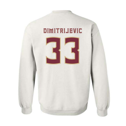 FSU - NCAA Softball : Lisabella Dimitrijevic - Replica Shersey Crewneck Sweatshirt-1