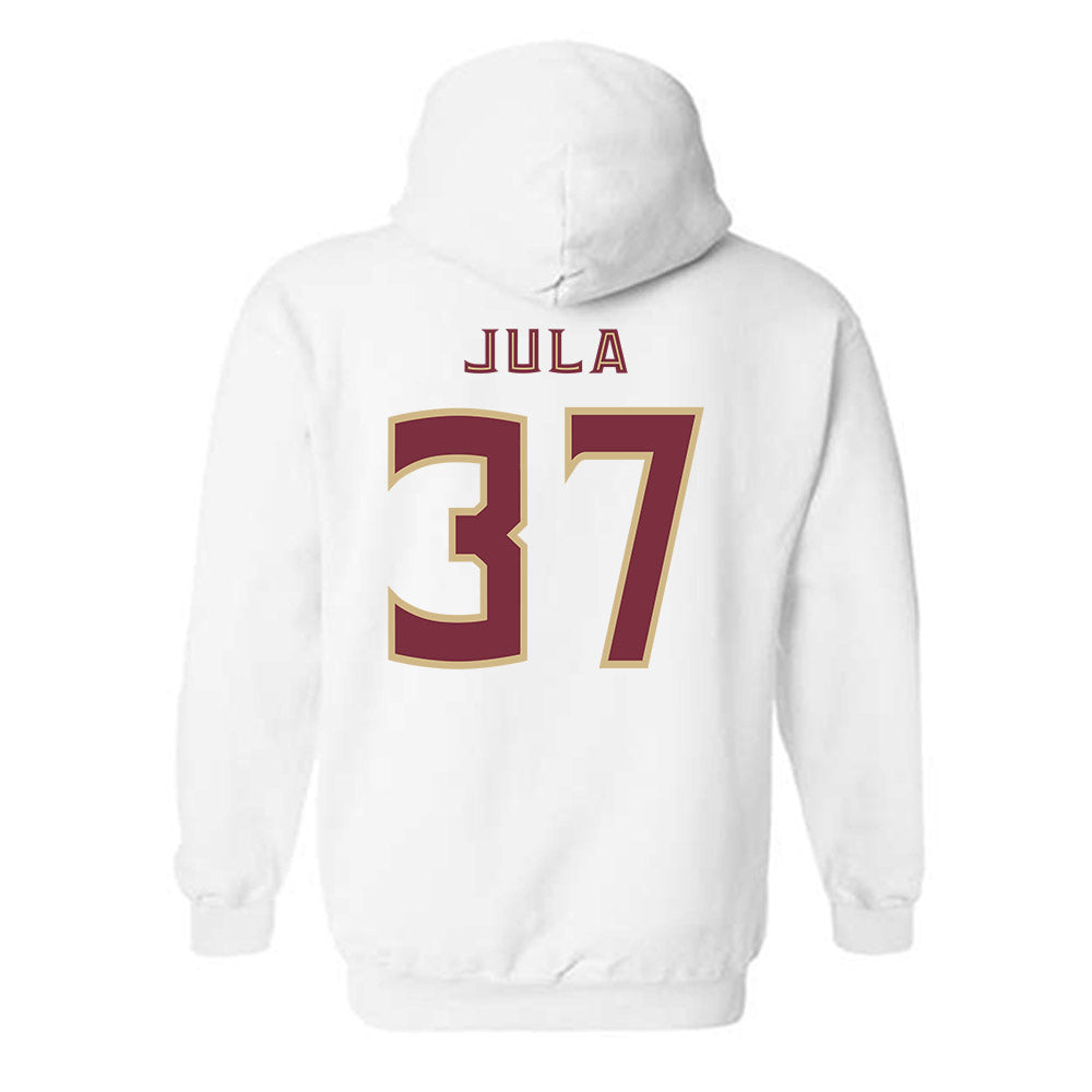 FSU - NCAA Football : Carter Jula - Replica Shersey Hooded Sweatshirt-1