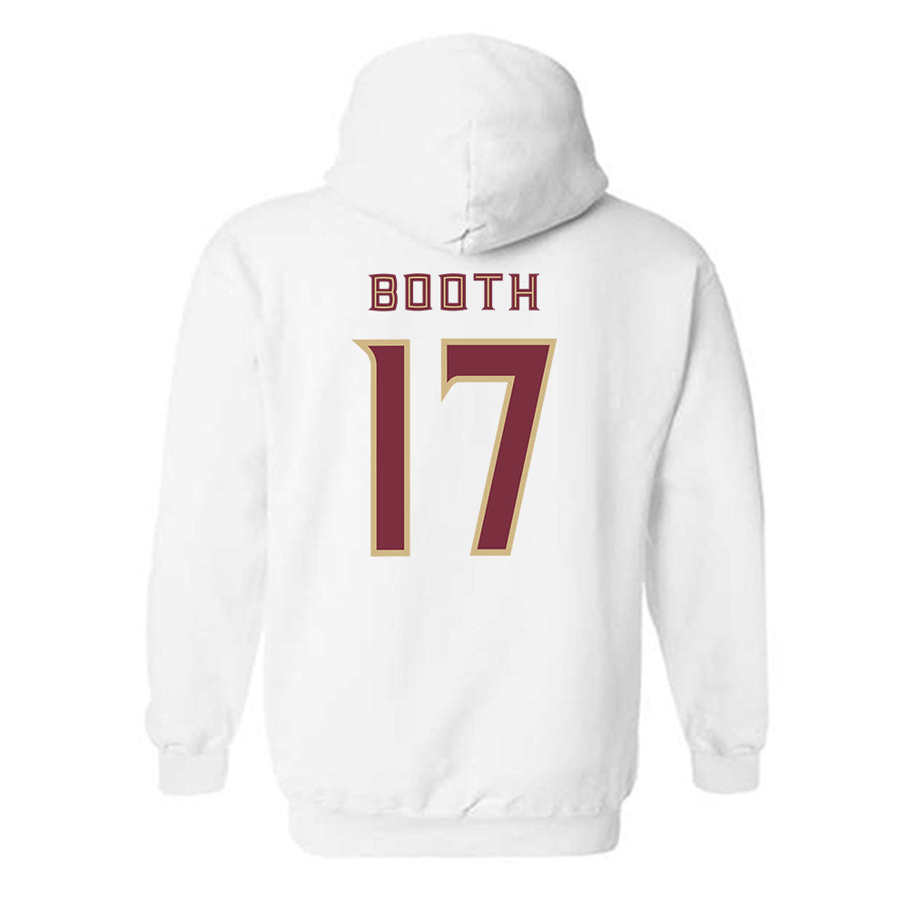 FSU - NCAA Women's Lacrosse : Hadley Booth - Replica Shersey Hooded Sweatshirt-1